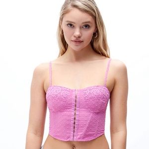Pacsun Pink Corset (worn once!)